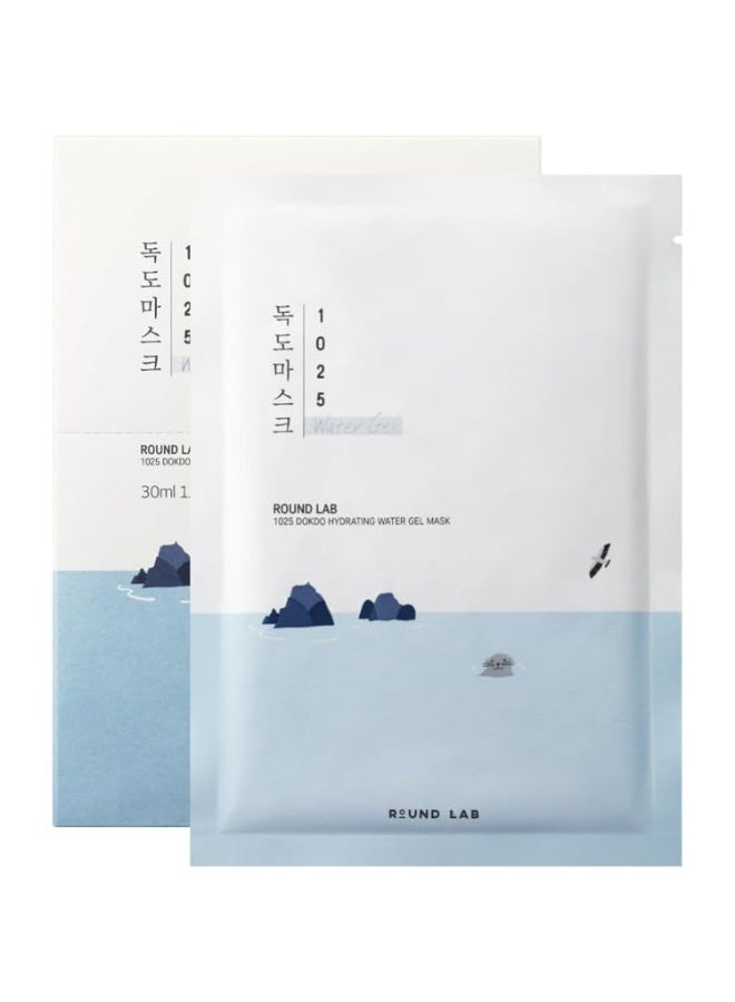 ROUND LAB 1025 Dokdo Hydrating Water Gel Mask | Soothing & Moisturizing Gel Mask With Deep Sea Water for Sensitive Skin - 30ml - Image 1